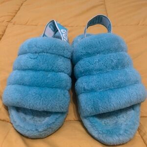 UGG Aqua Fluff Yeah Slide Slippers
